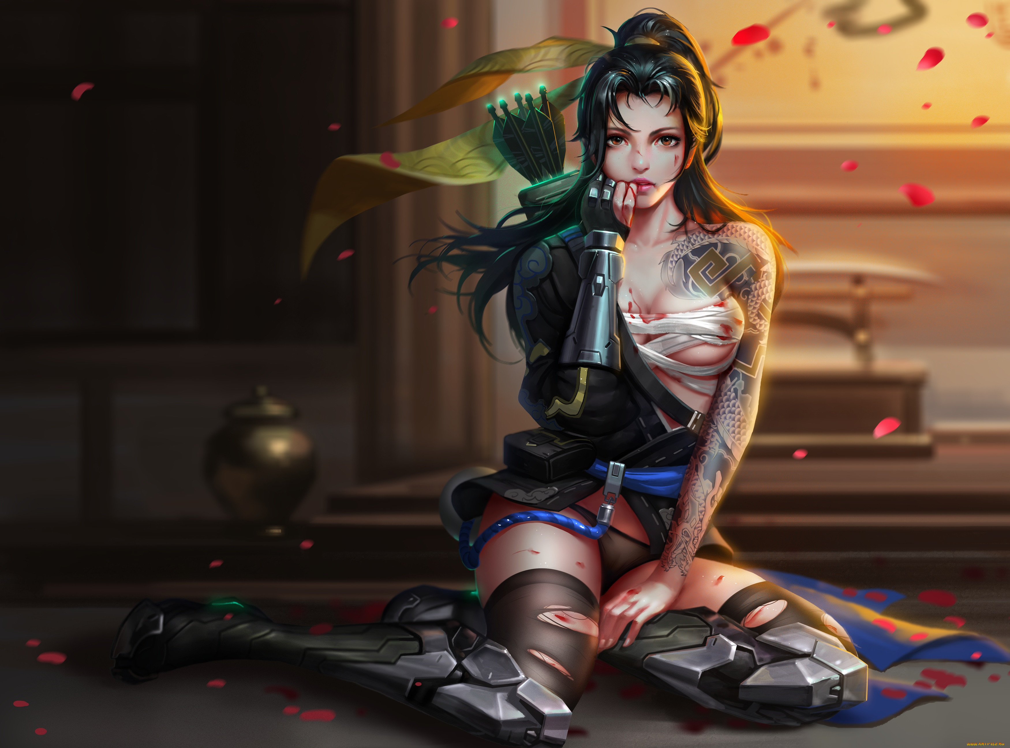  , overwatch, hanzo